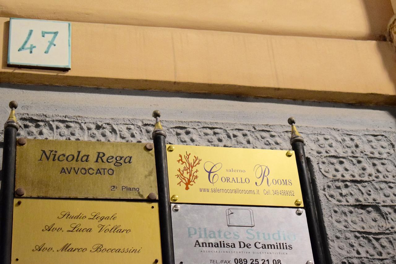 Corallo Rooms Salerno Ngoại thất bức ảnh